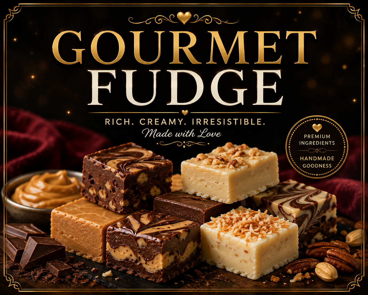 Gourmet Fudge from Snack Happy